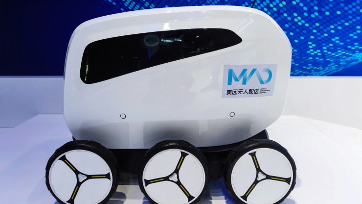 In Japan and China, robots could soon deliver food to your doorstep